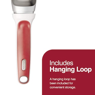 Foto 5 | Foto 5 | Cuchara Para Helado Zyliss Right Scoop Ergonómica Para Lavavajillas, Color Rojo - Venta Internacional.
