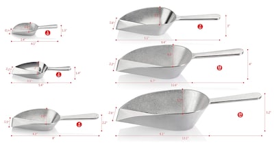 Foto 3 | Foto 3 | Cuchara de Aluminio New Star Foodservice Plateado-Venta Internacional