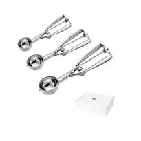 Cuchara Para Bolas De Helado Nieve Despechador Porcionador Eo Safe Imports Esi-20707 Plata