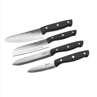 Foto 2 | Foto 2 | Set de 4 Piezas Ekco Classic Hechos de Acero Inoxidable con Mango de Polipropileno color Negro