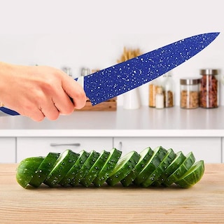 Foto 2 | Foto 2 | Set Juego de Cuchillos Liftor Y401-AZ05 Azul 5 Piezas