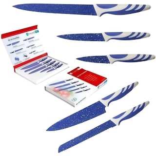 Foto 4 | Foto 4 | Set Juego de Cuchillos Liftor Y401-AZ05 Azul 5 Piezas