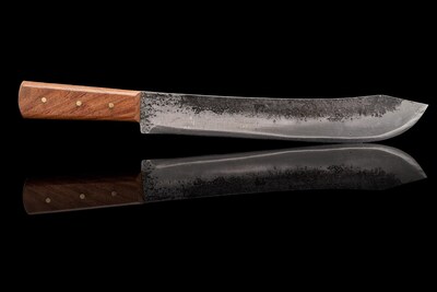 Foto 2 | Foto 2 | Cuchillo Artesanal de Acero El Regio Sierra Jabalí 43 cm color Acero y Mango de Madera