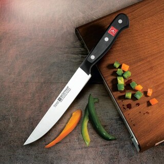 Foto 4 | Foto 4 | Juego De Cuchillos Para Carne Wüsthof Gourmet, 6 Piezas, Color Negro - Venta Internacional.