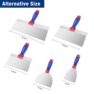 Foto 2 | Foto 2 | Juego De Cuchillos Para Paneles De Yeso Workpro De Acero Inoxidable Con 5 Hojas - Venta Internacional.