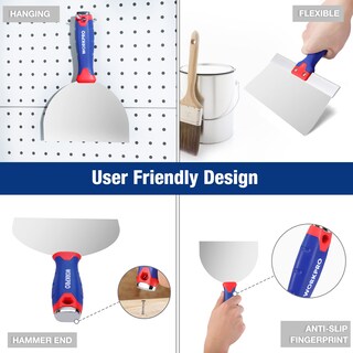 Foto 4 | Foto 4 | Juego De Cuchillos Para Paneles De Yeso Workpro De Acero Inoxidable Con 5 Hojas - Venta Internacional.