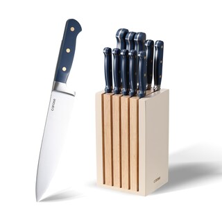 Foto 1 | Foto 1 | Juego De Cuchillos Carote 11 Piezas Con Bloque De Acero Inoxidable Azul - Venta Internacional.