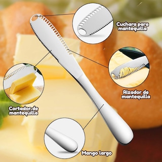 Foto 3 | Foto 3 | Cuchillo Acero Inoxidable Untar Mantequilla Utensilio Cocina