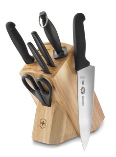 Foto 2 | Foto 2 | Juego De Bloques Para Cubiertos Victorinox Fibrox Pro, 7 Piezas - Venta Internacional.