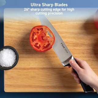 Foto 5 | Foto 5 | Juego De Cuchillos T-fal Ice Force German De Acero Inoxidable, 3 Piezas - Venta Internacional.