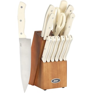 Foto 1 | Foto 1 | Juego De Bloques De Cuchillos De Cocina Oster Evansville, 14 Piezas - Venta Internacional.