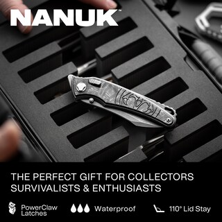 Foto 6 | Foto 6 | Funda Impermeable Para Cuchillos Nanuk 909 Con 8 Ranuras, 32 Cm, Color Oliva - Venta Internacional.