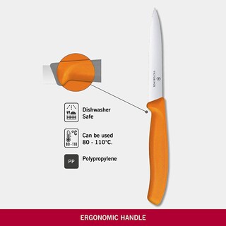 Foto 3 | Foto 3 | Cuchillo De Pelar Victorinox Swiss Classic 6.7736.l9 Naranja 10 Cm - Venta Internacional.