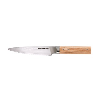 Foto 1 | Foto 1 | Cuchillo Kitchenaid De Primera Calidad, Forjado, Serrado, Hoja Utilitaria De 14 Cm - Venta Internacional.