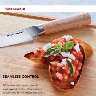 Foto 5 | Foto 5 | Cuchillo Kitchenaid De Primera Calidad, Forjado, Serrado, Hoja Utilitaria De 14 Cm - Venta Internacional.