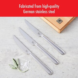 Foto 3 | Foto 3 | Juego De Cuchillos Para Carne Zwilling Razor-sharp, 8 Piezas, Color Plateado - Venta Internacional.