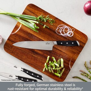 Foto 2 | Foto 2 | Cuchillo De Chef Totalmente Revestido De Acero Inoxidable Alemán Forjado, 20 Cm - Venta Internacional.