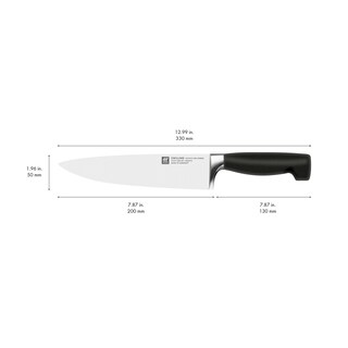 Foto 3 | Foto 3 | Cuchillo De Chef Zwilling 31071-201-0 Plateado/negro 20 Cm - Venta Internacional.