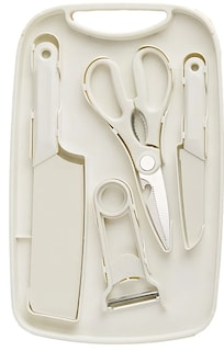 Foto 1 | Foto 1 | Xtellar: Kit Premium De Chef Portátil Cuchillos Tijeras Y Tabla De Cortar Para Gourmets En Movimiento