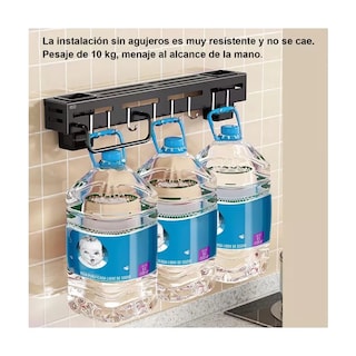 Foto 2 | Foto 2 | Soporte Para Cuchillos Pared Cocina Eo Safe Imports Esi-20627 Gris