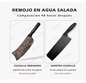 Foto 3 | Foto 3 | Juego De Cuchillos De Cocina 7 Piezas Acero Inoxidable