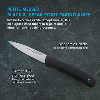 Foto 2 | Foto 2 | Cuchillo De Pelar Messermeister Petite Messer De 3 Pulgadas Con Funda - Venta Internacional.