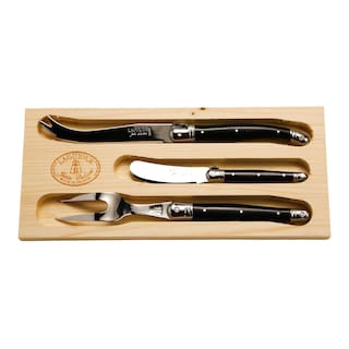 Foto 1 | Foto 1 | Set De Quesos Jean Dubost Laguiole De 3 Piezas Con Bandeja De Madera - Venta Internacional.