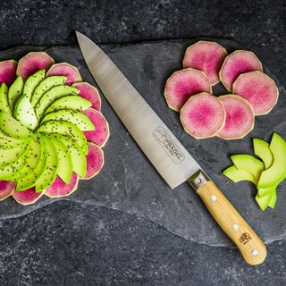 Foto 5 | Foto 5 | Cuchillo De Chef Jean Dubost 1920 Con Mango De Madera De Roble Y Acero Inoxidable - Venta Internacional.