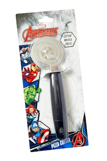 Foto 4 | Foto 4 | Cortador De Pizza Marvel Captain America Shield Hoja De Acero - Venta Internacional.