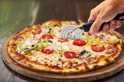 Foto 6 | Foto 6 | Cortador De Pizza Marvel Captain America Shield Hoja De Acero - Venta Internacional.