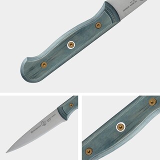 Foto 4 | Foto 4 | Cuchillo De Pelar Messermeister Personalizado Azul Índigo 8 9 Cm - Venta Internacional.