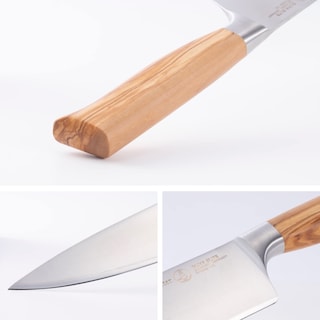 Foto 4 | Foto 4 | Cuchillo De Chef Messermeister Oliva Elite Stealth 25 Cm - Venta Internacional.