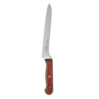 Foto 1 | Foto 1 | Cuchillo Messermeister Custom Terra Red Offset Festoneado 20 Cm - Venta Internacional.