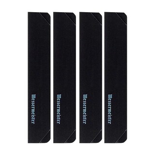 Foto 1 | Foto 1 | Juego De Cuchillos Para Carne Messermeister Con Protección De Bordes Negros 4 Piezas - Venta Internacional.