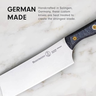 Foto 5 | Foto 5 | Cuchillo Nakiri Messermeister Custom X50 De Acero Inoxidable Alemán - Venta Internacional.