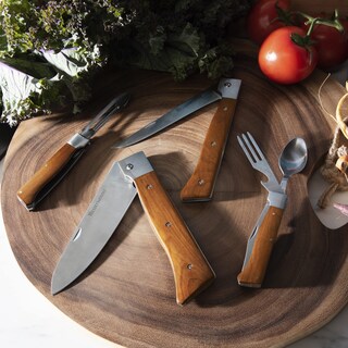Foto 6 | Foto 6 | Juego De Cuchillos Messermeister Adventure Chef Summit Carbonized Maple - Venta Internacional.