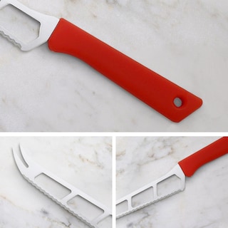 Foto 4 | Foto 4 | Cuchillo Para Queso Y Tomate Messermeister Petite Messer 15 Cm Rojo - Venta Internacional.