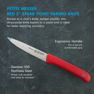 Foto 2 | Foto 2 | Cuchillo De Pelar Messermeister Petite Messer De 10 Cm Con Funda - Venta Internacional.