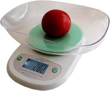 Foto 1 | Foto 1 | Báscula de Cocina Digital Chic Fantasy de 10 kg más Recipiente para Líquidos