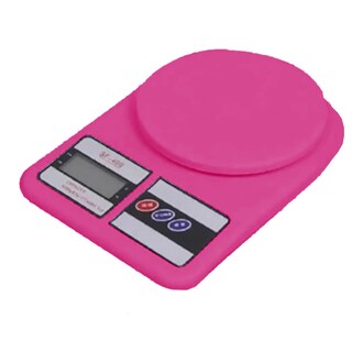 Foto 2 | Foto 2 | Bascula Gramera Digital Aleissi 701010 color Rosa para Cocina y Repostería 1g - 7kg