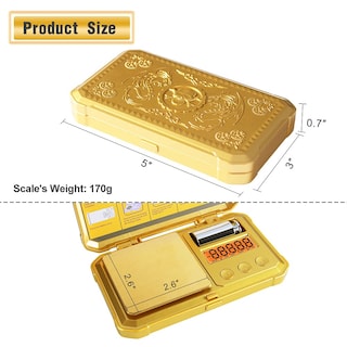 Foto 4 | Foto 4 | Báscula De Bolsillo Fuzion Gram Scale De 200 G/0,01 G Con 6 Modos De Tara - Venta Internacional.