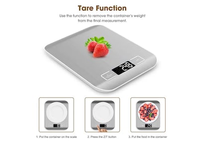 Foto 5 | Foto 5 | Báscula Digital Extrema Precisión Xtellar Para Cocina Recargable Y Ecológica Con Rango De 10kg/1g