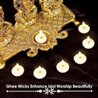 Foto 6 | Foto 6 | Mechas de Ghee Satvik 100% Puro para Pooja y Diya 100 Piezas - Venta Internacional