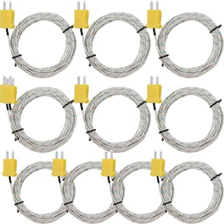 Foto 1 | Foto 1 | Sensor De Sonda De Temperatura Termopar Tipo K 3 M 10 Piezas - Venta Internacional.