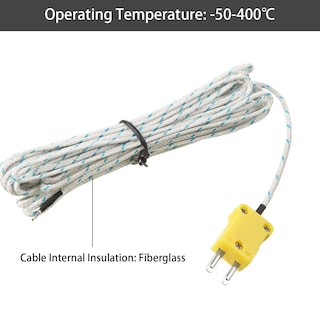 Foto 6 | Foto 6 | Sensor De Sonda De Temperatura Termopar Tipo K 3 M 10 Piezas - Venta Internacional.