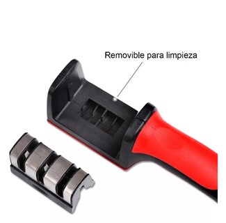 Foto 5 | Foto 5 | Afilador de Cuchillos Genérico 3 Etapas Manual Ergonómico