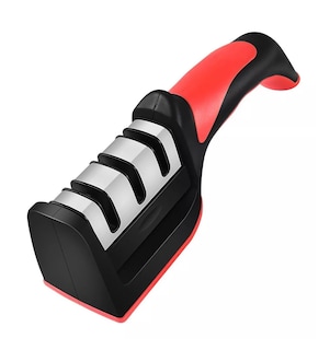 Foto 1 | Foto 1 | Afilador Portátil de Cuchillos Belug con 4 Etapas de Afilado color Negro con Rojo