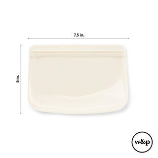 Foto 6 | Foto 6 | Bolsa De Almacenamiento Reutilizable De Silicona W&p Porter Sandwich, 300 Ml, Color Carbón - Venta Internacional.