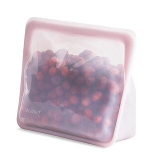 Foto 1 | Foto 1 | Bolsa De Almacenamiento Reutilizable Stasher Platinum Silicone 1.65 L Rose - Venta Internacional.