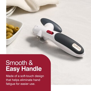 Foto 4 | Foto 4 | Abridor De Latas Zyliss Lock N' Lift Con Imán Elevador De Tapas, Color Blanco - Venta Internacional.